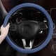 thumbnail image 5 of Funda universal para volante de coche, silicona antideslizante, diseño fino, 36-40 cm de diámetro, uso durante 4 estaciones, fácil limpieza, 6 colores, tacto de cuero, estilo deportivo, 5 of 5
