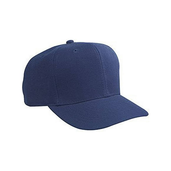 Wool Blend Pro Style Caps, Navy