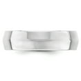 thumbnail image 2 of 10K White Gold 6mm Knife Edge Comfort Fit Band Ring Size 11.5, 2 of 6