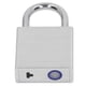 thumbnail image 2 of Candado inteligente, candado Bluetooth, candado portátil recargable por USB, candado sin llave, candado Bluetooth para puerta, construcción robusta, 2 of 8