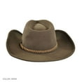 thumbnail image 5 of Stetson Men's Rawhide 3X Buffalo Felt Western Hat Mink 7, 5 of 7
