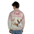 thumbnail image 5 of Every Fart is Love Note Chihuahua Guilty Face Happy Valentine's All Over Print 3D Baseball Jacket Dog Lover Gifts Idea Bomber Jacket Softball - 01016, 5 of 6