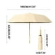 thumbnail image 3 of Automatic Folding Umbrella | Rotatable Windproof Parasol | 10-Rib High-Density Fabric | One-Touch Open/Close | Sun & Rain Protection | 105x62cm | Lightweight 465g, 3 of 7