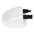 thumbnail image 2 of 2pcs Solar Cable Entry Gland Waterproof Double Cable Connector Cover Dual Wire Entry Housing For Solar Panels Roof Wire Entry Glands, 2 of 9
