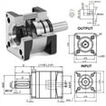 thumbnail image 4 of High Precision Nema23 Planetary Gearbox Gear Ratio 4:1,5:1,10:1~70:1 Reduction Gear For Nema23 Stepper Motor Reducer 4000rpm
--------
,Stable Internal Structure, 4 of 5
