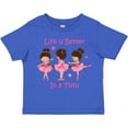 thumbnail image 3 of Inktastic Life's Better in a Tutu Ks Girls Toddler T-Shirt, 3 of 5