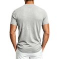 thumbnail image 6 of Miqool Men's Athletic T-Shirt Short Sleeve Crew Neck Moisture-Wicking Mesh Panel Quick Dry Workout Top Lightweight Stretch Gym Running Tee, 6 of 8