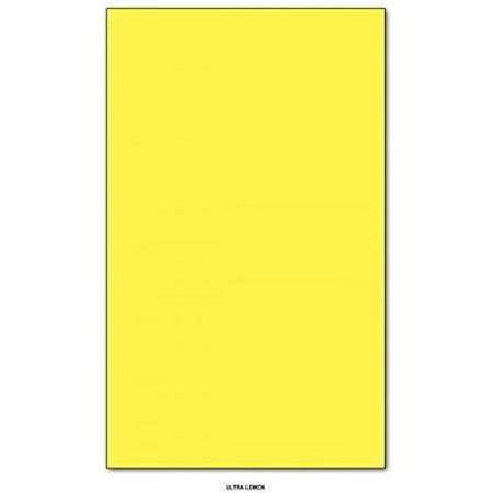 Mohawk BriteHue Bright Color Paper | Ultra Lemon | 24lb Bond / 60lb Text Paper | 8.5" x 14" (Legal Size) | 100 Sheets Per Pack