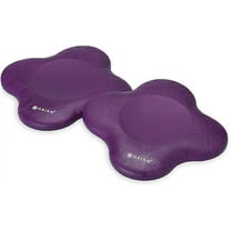 Gaiam Yoga Knee Pads, Purple, 2 Pack