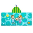 thumbnail image 2 of Moonbug CoCoMelon 2 Pack Hooded Towels, 2 of 5
