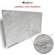 thumbnail image 2 of Lamina Tipo Marmol Pvc Pack 2 -1.22x2.44 Metros Abarca 5.95m2 PACIFIC GRAY, 2 of 5