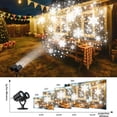 thumbnail image 3 of Proyector Snowflake Light Lurious 2025 mejorado de doble cabezal, 3 of 8