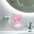 thumbnail image 2 of SHISUYAN 1 Set Wall-mounted Soap Box Double-layer Soap Rack Punch-free Soap Holder, 2 of 9