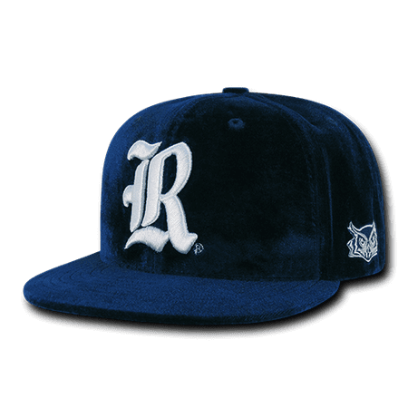 NCAA Rice Owls University Flat Bill Velvet Snapback Baseball Caps Hats
