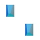 thumbnail image 2 of Bloc de notas de papel Injueey 2piezas Azul Cuaderno Espesar Diseño Diario Guardar, 2 of 6