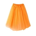 thumbnail image 2 of Tutu-Skirts for Teens Girls 4-14 Kids Lightweight Tulle Elastic High Waisted Tiered Solid Color Ballet Dance Layered Skirt, 2 of 3