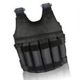 thumbnail image 1 of Chaleco Con Peso Ajustable Con Hombro Ensanchado, Carga De 50 Kg Para Atrenamiento Físico, 1 of 7