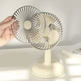 thumbnail image 6 of Retro Style USB Desk Fan Mini Table Fan 2 Speeds Angle Adjustable Fan for Home Office Car Outdoor Travel, 6 of 6