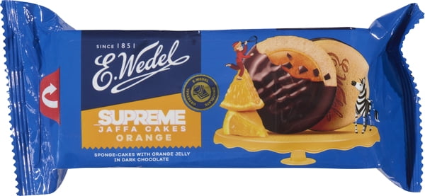Wedel Supreme Jaffa Cakes Orange in Dark Chocolate, 147g