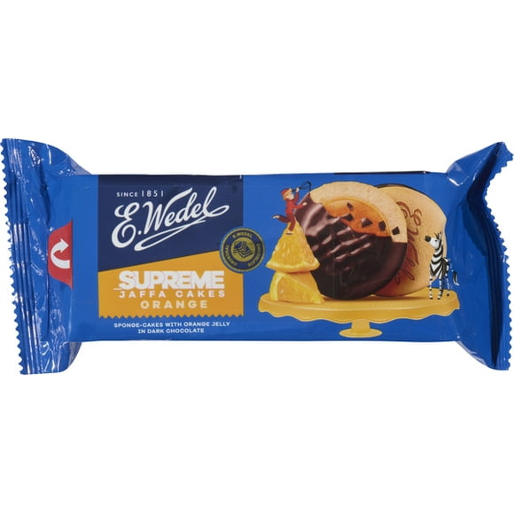 Wedel Supreme Jaffa Cakes Orange in Dark Chocolate, 147g