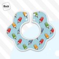 thumbnail image 4 of Hirioo Modern Ice Cream for Baby Cotton Petal Bib Drool Bibs for Baby Boy Unisex, 4 of 9