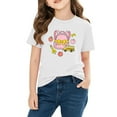 thumbnail image 3 of Piuwrlz Girl Graphic Shirts Tops Girls Short T-Shirts Sleeve Cotton Pullover White Size 3 Years, 3 of 10
