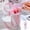 Pink, variant on Semi Transparent Polka Dot Mesh Pen Container, Large Capacity Standable Polyester Exam Friendly Stationery Pouch