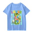 thumbnail image 5 of Grblisyd Shirts for Girls Kids Crewneck Later Funny Alligator School T-Shirts Summer Short Sleeve Tops 7-8 Years, 5 of 6
