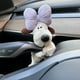 thumbnail image 2 of Coche de peluche colgante perro jefe con gafas piel Muñeca Muñeca, 2 of 5
