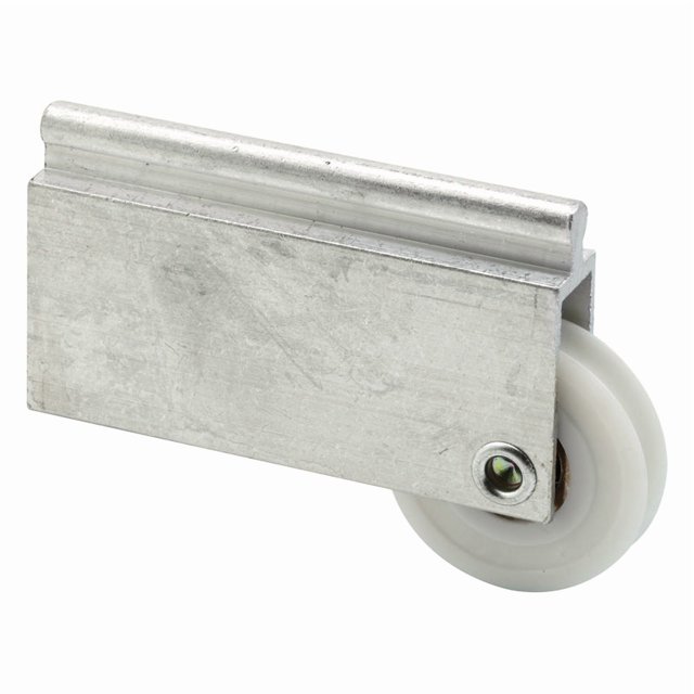 Roller Assembly Prime-Line 3,8 x 4,4 cm, aluminio/nailon, paquete de 1