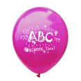 thumbnail image 3 of KAKOWELY Juego de 20 globos de colores de 12 pulgadas con adornos, globos de látex con impresión escolar, suministros para fiestas escolares y decoraciones para el aula., 3 of 5