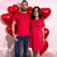 thumbnail image 3 of Duo Pareja De La Toxica y El Intoxicado Playera y Vestido 14 De Febrero San Valentin Color Rojo Talla Chica Marca Emil SaEs, 3 of 4