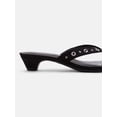 thumbnail image 4 of No Boundaries Women's Cone Heel Thong Sandals, 4 of 5
