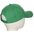 thumbnail image 2 of Daxton Classic Baseball Hat Custom A to Z Initial Team White Neon Orange Letter, Kelly Green Cap, Letter V, 2 of 2