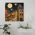 thumbnail image 5 of Living Room Wall Art Oil Painting Kaoru Yamada Canvas Wall Art Wall Art Picture Painting Poster Canvas Print Posters Artworks Bedroom Living Room Decor 12x12inch(30x30cm), 5 of 5