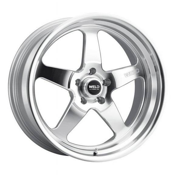 WELD RACING Ventura S105 17X11 5X127 Offset -44 Gloss Silver Machined (Qty of 1)