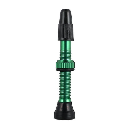 

NUOLUX 1PC Bike Vacuum Presta Mountain Cycling Inflating Tubeless Air for Bike Use (Green 40MM)