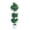 White, variant on 4 ft Realistic Triple Ball Artificial Bay Laurel Topiary Tree, Faux Plant with Adjustable Small Stems and Lifelike Silk Leaves, for Indoor Outdoor Decor, Black Pot