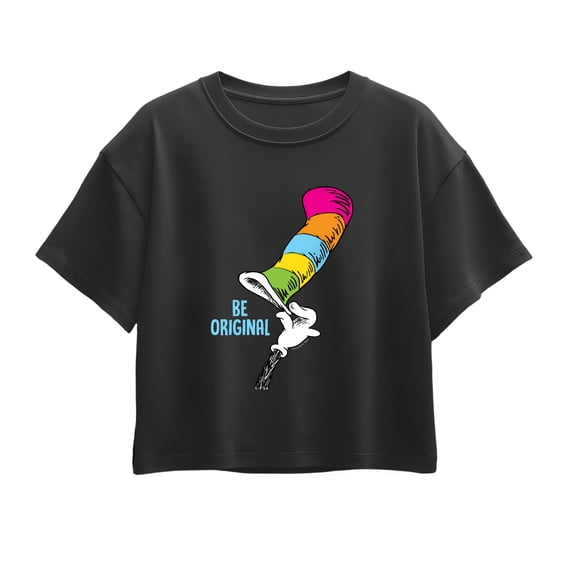 Dr. Seuss - Be Original - Youth Girls Boxy T-Shirt
