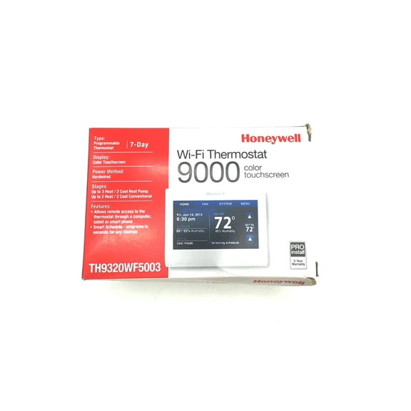 TH9320WF5003 Honeywell 7Dayprogwifistat Multistgcolor OEM TH9320WF5003