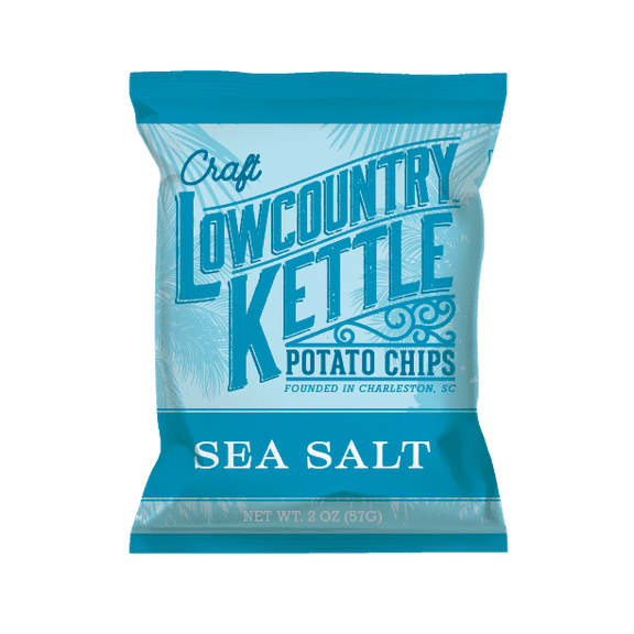Lowcountry Kettle Sea Salt Potato Chips 2 oz