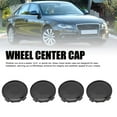 thumbnail image 3 of 4PCS Wheel Center Caps Car Rim Hub Covers 61mm ABS Metal Water Dust Proof Scratch for Sedan SUV Sports Car Easy Installation, 3 of 7