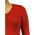 thumbnail image 4 of Women's 3/4 Maternity Sleeve V-neck Tunic, 4 of 4
