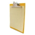 thumbnail image 2 of 2PK Recycled Plastic Clipboard with Ruler Edge, 1\" Clip Capacity, Holds 8.5 x 11 Sheets, Yellow, 2 of 3