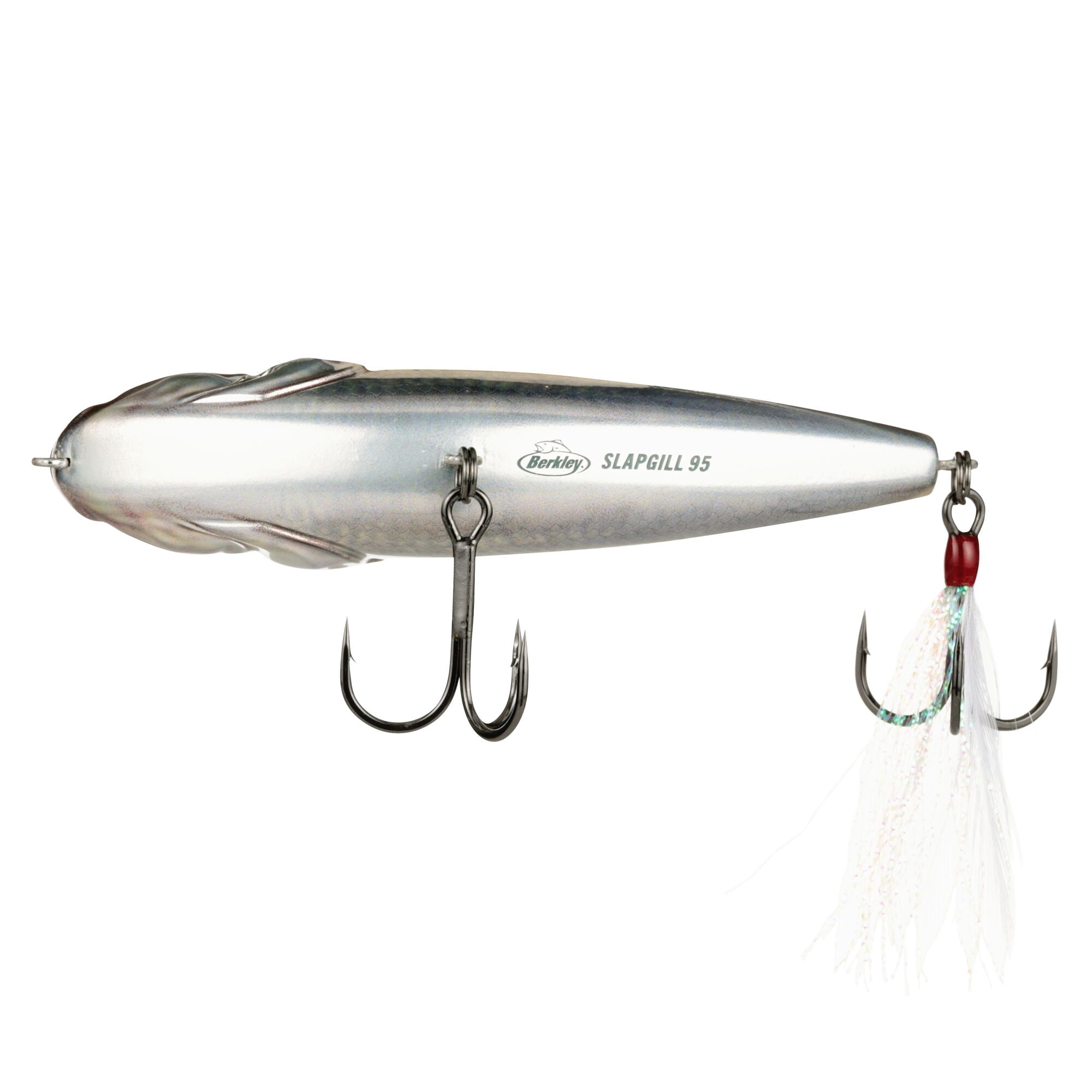 Berkley SlapGill Fishing Lure, 3.8 in, Chrome Shad (1-count)