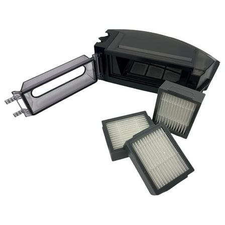 Dust Bin Dirt Canister For Roomba E5 E6 i1 i2 i3 i4 i6 i7 i8 j5 j6 j7 Series Vacuums Dustbin Replacement Part   3 Extra HEPA Filers