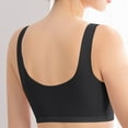 thumbnail image 4 of dmqupv Women Bras Full Coverage Wireless Women's Maximum Cleavage Underwire Push up Bra Black 3XL, 4 of 5