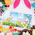 thumbnail image 2 of Cuadros Decorativos 4 Uds. De tarjetas de felicitación de Pascua con pintura de diamantes, Kits de festivales de tarjetas postales de cumpleaños DIY Ehuebsd Nuevos Originales, 2 of 9