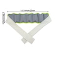 thumbnail image 7 of Yvsxxv Cooling Bandana, Water Absorbent Neck Wrap, Unisex Summer Outdoor Accessory, Green+Grey, 1 Pc, 7 of 7