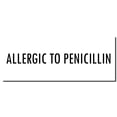 thumbnail image 5 of Large Self-Inking Allergic To Penicillin Stamp, Trodat Printy 4913, Press and Print Stamping, Impression Size 7/8" x 2-1/4", Up to 10,000 Impressions - Brown Ink, 5 of 10